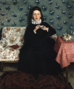 Na pohovce. 1872