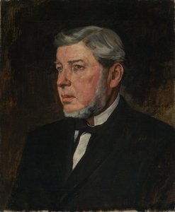 Portrét umělcova otce, Georga Trübnera od Wilhelm Trübner