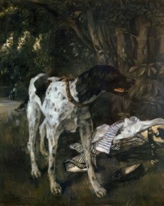 Stráž od Wilhelm Trübner