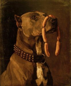W. Trübner, doga s klobásami