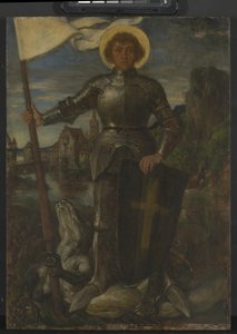 St. George (olej na desce)