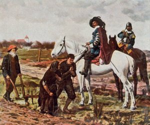Rekruti z doby třicetileté války od Wilhelm Werner Schuch