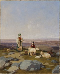 Německy: Auf der Geisalm Na Geisalmu od Wilhelm von Kobell