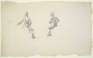 Studie rakouského husara od Wilhelm von Kobell