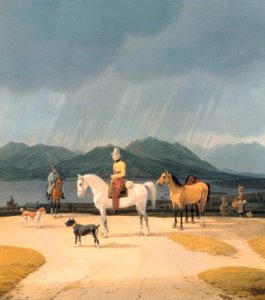 W. v. Kobell, jezdec v Tegernsee
