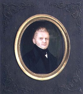 Portrét Alexandra Muravyova, kolem roku 1840 (akvarel a kvaš) od Wilhelmina Feodorovna Gebhard