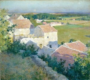 Svatojánský soumrak od Willard Leroy Metcalf