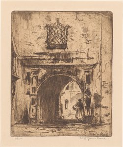 Ulm (původní název na objektu) od Willem Adrianus Grondhout (signed by artist)