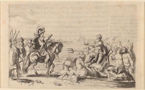 Alexandr Veliký a Neptun od Willem Basse