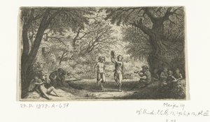 Párty satyrů a dřevěných nymf