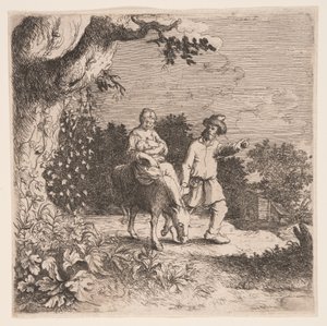 Útěk do Egypta od Willem Basse