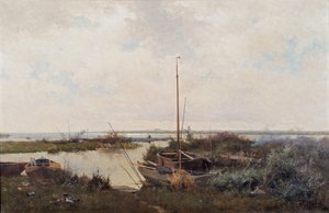 Říční krajina, 1882. od Willem Bastiaan Tholen
