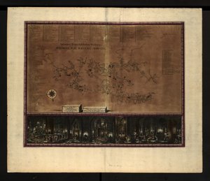 Mapa solných dolů Wieliczka