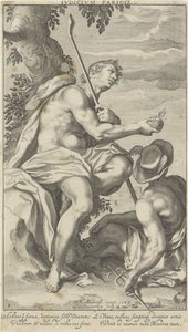 Paříž a Mercurius Soud z Paříže (název na předmětu) Oordeel van Paris (název série) od Willem Isaacsz. van Swanenburg
