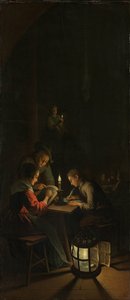 Triptych: Alegorie výtvarné výchovy
