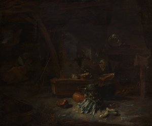 Interiér kuchyně, cca. 1642-44. od Willem Kalf