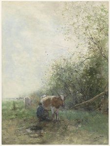 Doba dojení od Willem Maris