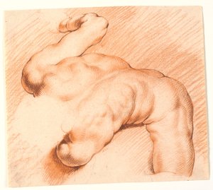 Zápasníci. Skupina starožitných soch. Horní postava od Willem Panneels