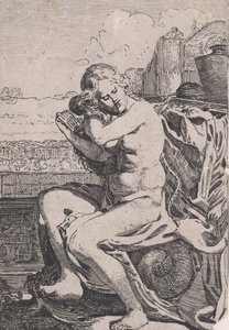Bathsheba Česání vlasů, ca. 1615.