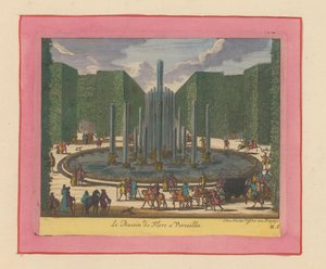 Bassin von Flora in den Gärten von Versailles od Willem Swidde