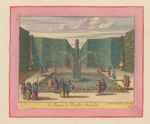 Brunnen von Pouillon in den Gärten von Versailles od Willem Swidde