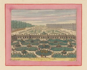 Ansicht der Orangerie von Versailles od Willem Swidde
