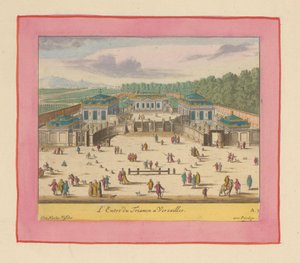 Zugang zum Grand Trianon in Versailles od Willem Swidde