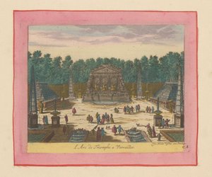 Triumphbogen in den Gärten von Versailles od Willem Swidde