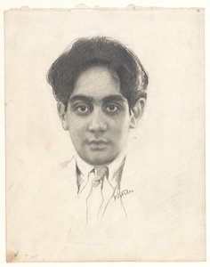 Portrét van Karamjit Singh Sahib Bahadur, pod vedením van Kapurthala