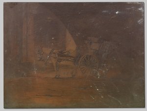 Přeprava pod mostem Waterloo v Londýně od Willem Arnoldus Witsen