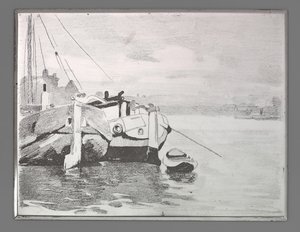Dvě bárky od Willem Arnoldus Witsen
