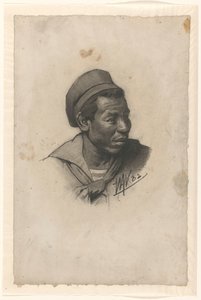 Černý námořník od Willem Arnoldus Witsen