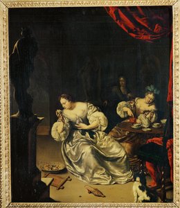 Le The - Teatime ... od Willem van (after) Mieris