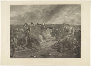 Prince of Orange v bitvě u Quatre-Bras, 1815