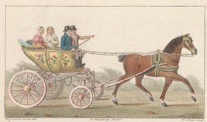 Hrací vozík Zaan, 1824 Noord-Hollandsch Speelwagentje na Zaanu / Voiture de plaisance, dite Speelwagentje au Zaan (název na objektu)