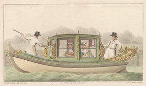 Lov stanu Zaan, 1816 A Noord-Hollandsch Tentjagtje na Zaan / Une barque de Compagnie nommée Tentjagje à Zaandam (název na objektu)