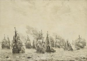 Bitva u Livorna (Leghorn) Námořní bitva u Livorna, 14. března 1653: Epizoda z první anglo-nizozemské války (1652-54)