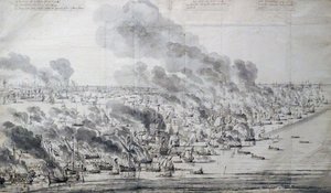 Robert Holmes zapálil nizozemskou flotilu v Terschellingu