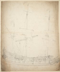 Portrét "Vrede" (), asi 1661 (ofset, grafit)