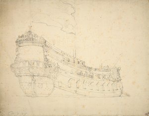 Portrét "Wakende Boei", cca 1664 (ofset)