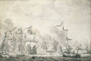 Bitva u Soundu, 29. října - 8. listopadu 1658, asi 1660 (olejomalba)