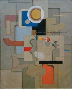 Ateliérový obraz od Willi Baumeister