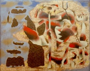 Atlantis od Willi Baumeister