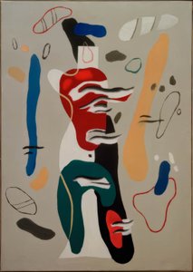 obrázek plamínku od Willi Baumeister