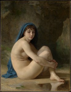 Sedící akt od William-Adolphe Bouguereau