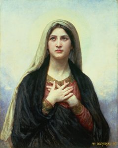 Madona od William-Adolphe Bouguereau