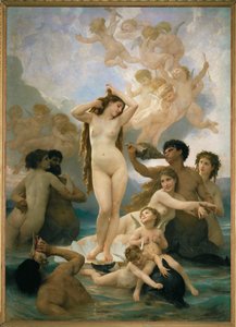 Zrození Venuše (malba na plátně) od William-Adolphe Bouguereau