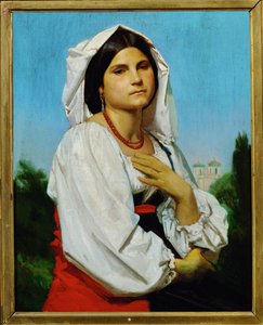 Therese (malba na plátně) od William-Adolphe Bouguereau