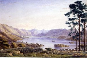 Loch Garry, Invernesshire od Joseph Mallord William Turner