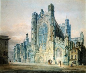 Pohled na katedrálu od Joseph Mallord William Turner